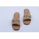 Тапочки Arya Home Женские Summer Straw 37 цвет песочный