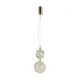 Светильник подвесной светодиодный Odeon Light Caramella Od_5412_13lc 3 м² нейтральный белый свет цвет золото