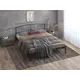 Кровать Стиллмет Эвелин 185 x 84.5 x 206 см металл цвет черный