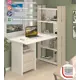 Стол Мэрдэс СТЛ-ОВ+С100РПрям БЕК 70x178x132 см лдсп цвет белый, карамель