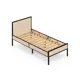 Кровать Solarius Кровать Лофт реечное 95 x 90 x 206 см дсп цвет бежевый, черный