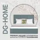 Кровать Dg-Home Ами 166x109x207 ЛДСП цвет голубой