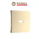 Накладка Werkel для розетки HDMI шампань WL11-HDMI-CP