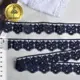 Кружево гипюр Kruzhevo арт.TR.4GB2503 шир.30мм цв.7 т.синий уп.9м