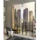 Комплект штор Helga Базовая коллекция HH900189 на шторной ленте 260x150 см цвет серый, бежевый