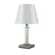 Настольная лампа Crystal Lux Nicolas lg1 nickel-white цвет серый/серебристый