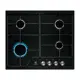 Газовая варочная панель Electrolux EGS6424K 462281 59.5 см 4 конфорки цвет черный