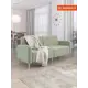Диван прямой Monofix Диван фоксет DV-FOX-182-V-30 182x82.5x72 см велюр цвет оливковый