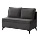 Диван Норта Loft xs 4657828217897 113x80x58.5 см велюр цвет темно-серый