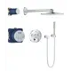 Душевая система с душевым гарнитуром Grohe 34709000 SmartControl и верхним душем Rainshower 310, хром