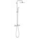 Душевая система GROHE Bau System 210, с термостатическим смесителем цвет хром