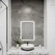 Зеркало со встроенной подсветкой One mirror 6040бсх 40x60 см