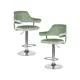 Барный стул Dobrin Charly lm-5019 61x120x54 см цвет мятный 2 шт