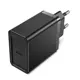 Сетевое зарядное устройство Vention на 1 порт USB C QC 4.0 черный FADB0-EU