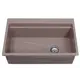 Мойка для кухни врезная Granalliance Ga-29 68.5x46.5 см глубина чаши 21 см литьевой мрамор цвет терракота