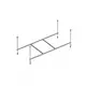 Каркас для ванны AM.PM X-Joy W88A-150-070W-R 150x70 см