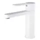 Смеситель для раковины Maxonor pure life Pl10108-8 однорычажный цвет белый матовый, белый