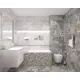 Керамическая плитка Laparet Gray х9999219626 25x75см 1.69 м² цвет серый, цена за упаковку