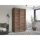 Шкаф-купе МК Е1-Юг Хит 220x120x60 см 2 полки ЛДСП цвет крафт табачный