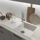 Мойка для кухни Mixline NL-TM20 58552005 89x53 см глубина чаши 190 см искусственный камень цвет белый