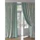 Штора на шторной ленте Helga Монквинс 220x320 см цвет бирюзовый