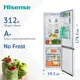 Холодильник Hisense двухкамерный RB372N4AW1 59.5x178.5 см цвет белый