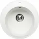 Врезная мойка Tolero R-108 №923 51x51x20 см искусственный камень цвет белый