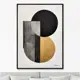 Картина Artnomore Rounded curves No 1 2024г. AR-777000776 75x105 см