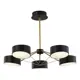 Светильник настенно-потолочный светодиодный ST LUCE SLE6005-402-05 Valle 18 м² холодный белый свет цвет золото