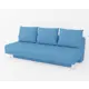 Диван раскладной Edlen 090 195x70x92 см рогожка цвет azure