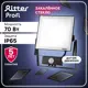 Прожектор светодиодный уличный Ritter 53423 9 70 Вт 6500 К IP65 холодный белый (голубой) свет