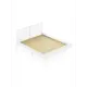 Кровать Solarius Kr120loft-bel-white-full 125 x 90 x 206 см сосна цвет белый