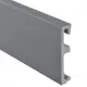 Плинтус напольный Salag Alpha Серый 2400x16x80 мм