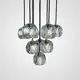 Люстра подвесная Imperiumloft Boule de cristal round cluster chandelier 10 84597-22 10 ламп 20 м² цвет золото