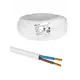 Провод Tdm electric ПРКС 3x2.5(N) 20 м цвет белый