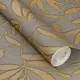 Обои флизелиновые Rasch Gentle Elegance 1.06 м цвет серый 982039