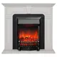 Каминокомплект Realflame Theodor STD BG-F614 с очагом Fobos Lux BL 1600Вт белый песок