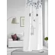 Штора на шторной ленте Comfy Way Нилсти - 118 CW593118-260, 260x150 см, цвет белый