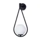 Настенный светильник Arte lamp Matisse A7765ap-1bk цвет черный