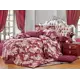 Комплект постельного белья Tango Twill сатин наволочки 70x70 - 2 шт цвет розовый/светло-бежевый/малиновый TPIG5-1706-70