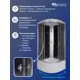 Душевая кабина Niagara LK-MP-8080-40-CTN высокий поддон 80x80см