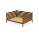 Кровать Solarius Tahta-spin120-200temd-full 130 x 101 x 210 см сосна цвет коричневый