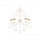 Люстра подвесная Ambrella Light Traditional Ambr_tr4916 5 ламп 7.86 м² цвет белый/золото