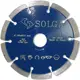 Диск алмазный по бетону Solga Diamant 13703125 с сегментированной кромкой 125x22.23x2.4 мм
