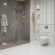 Душевая перегородка Niagara NG-643-90GOLD 90x195см золото профиль