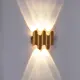 Светильник уличный настенный светодиодный Reluce 86851-9.2-005kt led5w gold IP65 цвет золотой