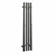 Полотенцесушитель электрический Point Moonstone PNMS728GB П2 140x800 мм 100 Вт с терморегулятором I-образный цвет графит блеск