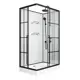 Душевая кабина Niagara Standart ST120/80/15QR/KL/BKT 120x80x225 см