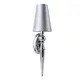 Настенный светильник Crystal lux Per chrome silver цвет серебро