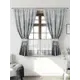 Комплект штор Comfy way CW705125-160 на шторной ленте 160x150 см цвет белый, серый